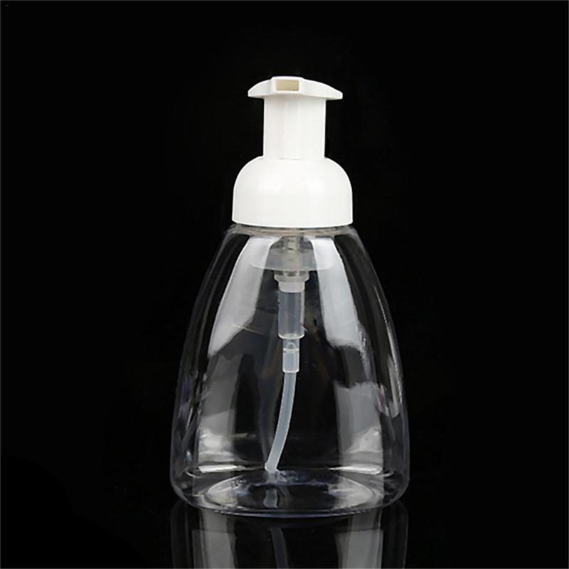

New 2026 Portable 300ml Plastic Foam Pump Bottle Refillable Dispenser For Hand Sanitizer Soap Shampoo And Cleaning Liquid