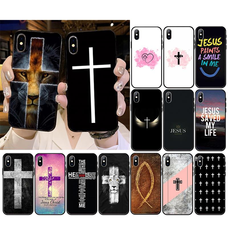 

Чохол для телефону з дизайном Ісуса Христа і Лева для iphone 14 13 12 11 Pro Max для iPhone XS MAX X XR SE2 8 7 Plus iphone 14ProMax