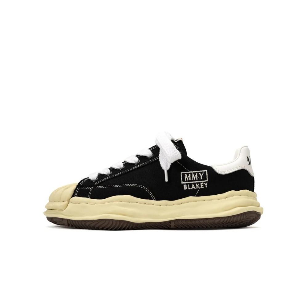 Maison Mihara Yasuhiro Blakey OG Sole Vintage Canvas Low Black