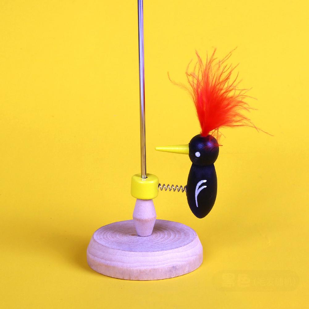 Juguete educativo temprano para bebés pequeños, lindo pájaro carpintero, juguete deslizante para picotear