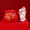 Hot Sale Lucky Horse Year Zodiac Figurine Resin Craft New Year Gift Home Decoration Annual Meeting Gift