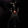 Nipple Clip Breast Stimulate Bondage Restriction Luxurious One-piece Sparkling Diamonds Glowing Night Light Anal Plug Sex Toys