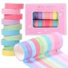 20Rolls Washi Tape Set Scrapbook Tape Masking Tape Color Rainbow Decorative Journaling DIY Scrapbooking School Office Supplies
