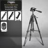 Universal Mobile SLR Camera Tripod with Fill Light for Outdoor Photography and Live Streaming