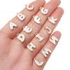 Alloy Drip Oil Letter Pendant Charms Pendant For Jewelry Making Accessories DIY Earring Necklace Bracelet