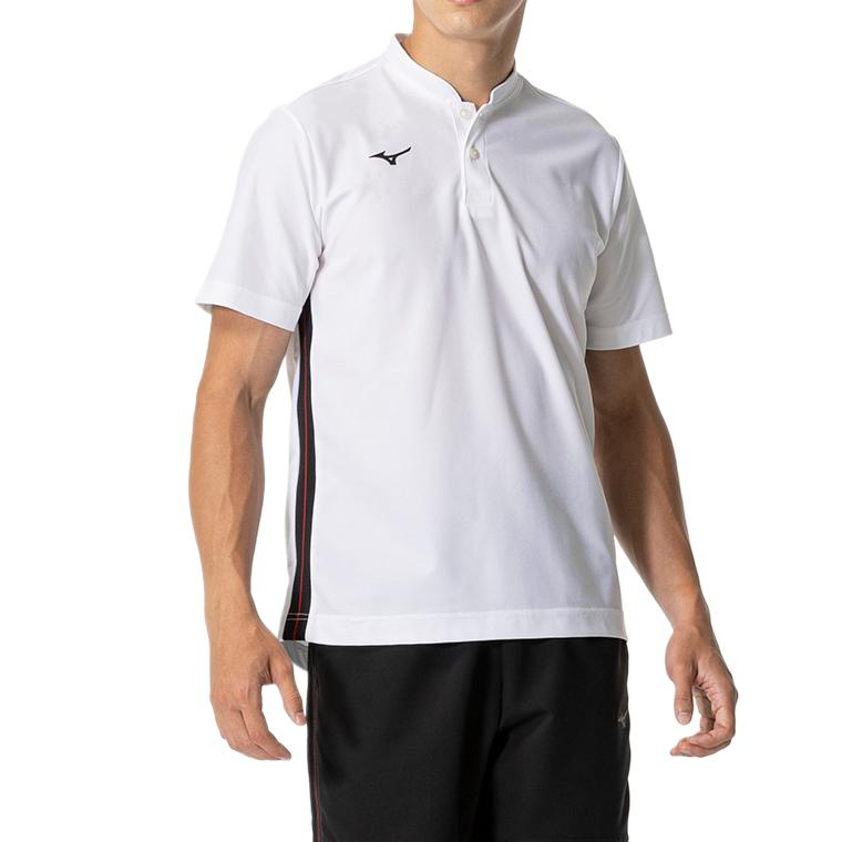 Mizuno Polo Shirts Unisex Stand Collar Moderate Straight Fit P2MAB005 XL