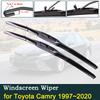 For Toyota Camry XV20 XV30 XV40 XV50 XV70 XV 20 30 40 50 70 1997~ 2011 2017 Wipers Blade Car Accessories Windshield Wipers
