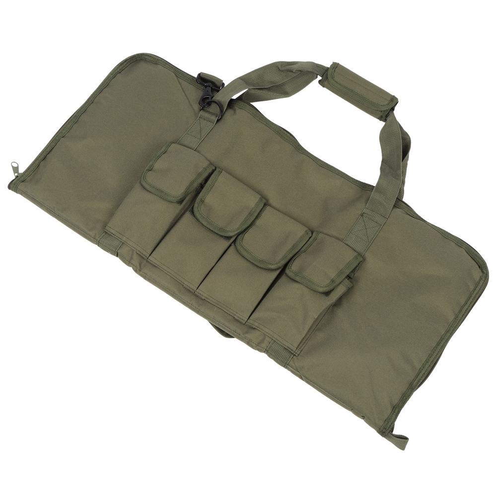 28x13 Inch 600D Oxford Cloth Military Green Large Capacity Tactics Protection Hunting Single Shoulder Bag
