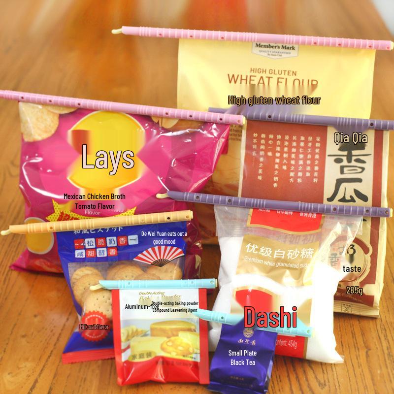 Tea Bag Sealing Stick and Food Bag Moisture-Proof Clips