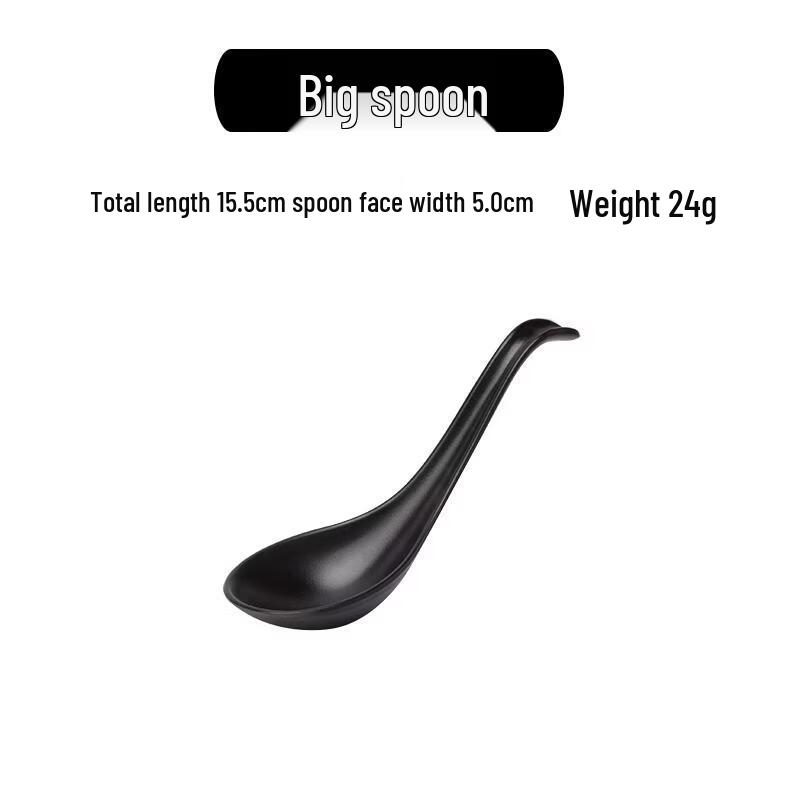 Qianxing A5 Melamine Soup Spoon Set