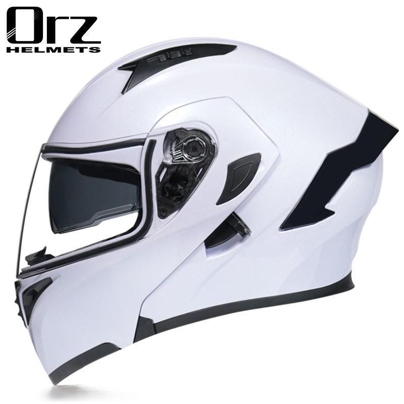 Motorcycle Helmets Men's and Women's Unveiling Helmets Full Helmets Tail Rider Bluetooth Locomotive Men's and Women's Winter Personality Electric