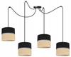 Spider Ceiling Hanging Lamp, Lampshade 20 Cm Black