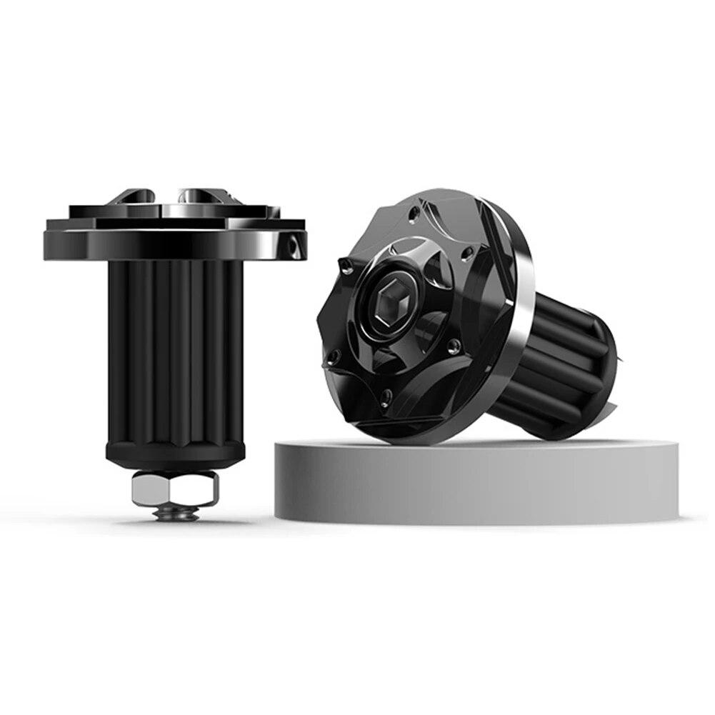 

2 шт., наконечники руля мотоцикла, заглушки, ручки, заглушки, алюминиевые заглушки руля, аксессуары для мотоцикла Honda Yamaha KTM Dirt E-Bike чёрный