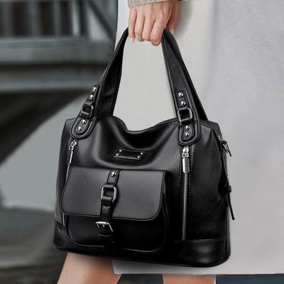 Luxusná Dámska Kabelka z Mäkkej Kože Známej Značky Veľkokapacitná Taška Tote Dámske Tašky cez Rameno Crossbody