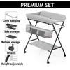 Foldable Multifunctional 0-3 Years Old Newborn Care Diaper Nursing Table Height Adjustable Baby Diapers Changing Table
