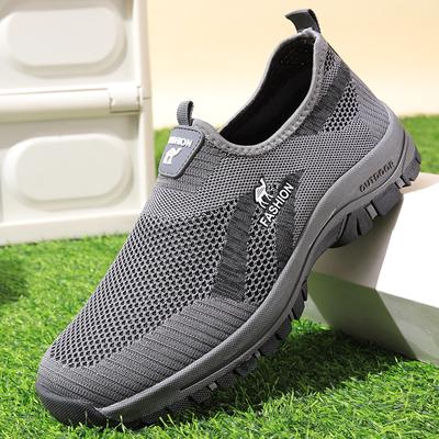 Summer Mesh Men Shoes Lightweight Sneakers Men Fashion Casual Walking Shoes 2025 Breathable Mens Hiking Shoes Fashion Shoes
