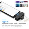 Card Reader Portable EMV Card External Reader Bank Tax Declaration Accessories Support for Windows for  OS