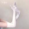 Ultra-thin Fun Seamless Anti-hook Finger Wedding Dress Etiquette Gloves Five-finger Gloves Long Sunscreen Women's Stockings Gloves