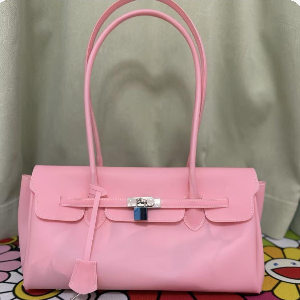 Borsa a spalla Jellyfirkin da donna 2026 Moda Impermeabile con Fibbia a Chiusura