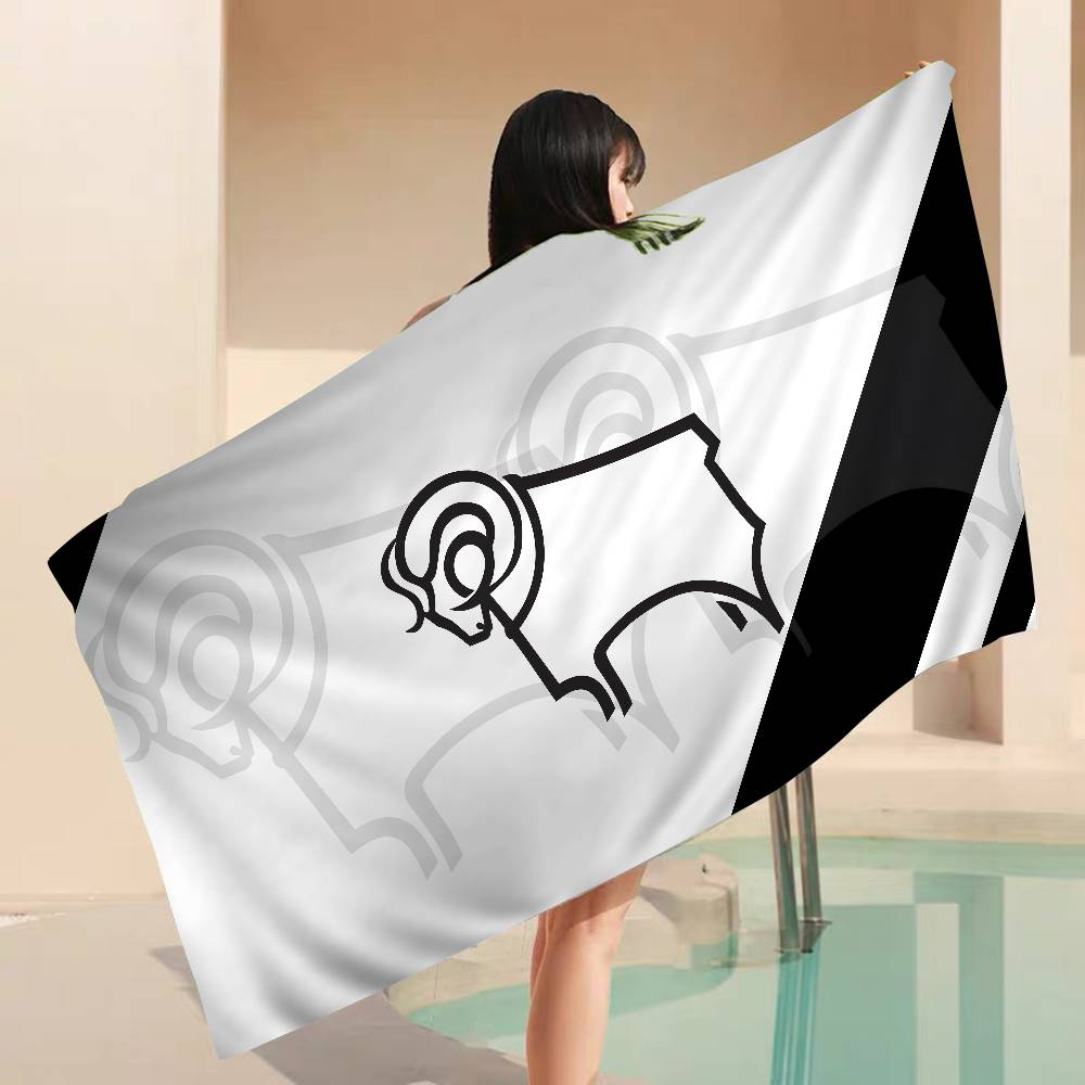 Der-bis Moto Bath Towel Microfiber Soft Water Absorbing Breathable For Girl Kids Decorative Cartoon Beach Towel
