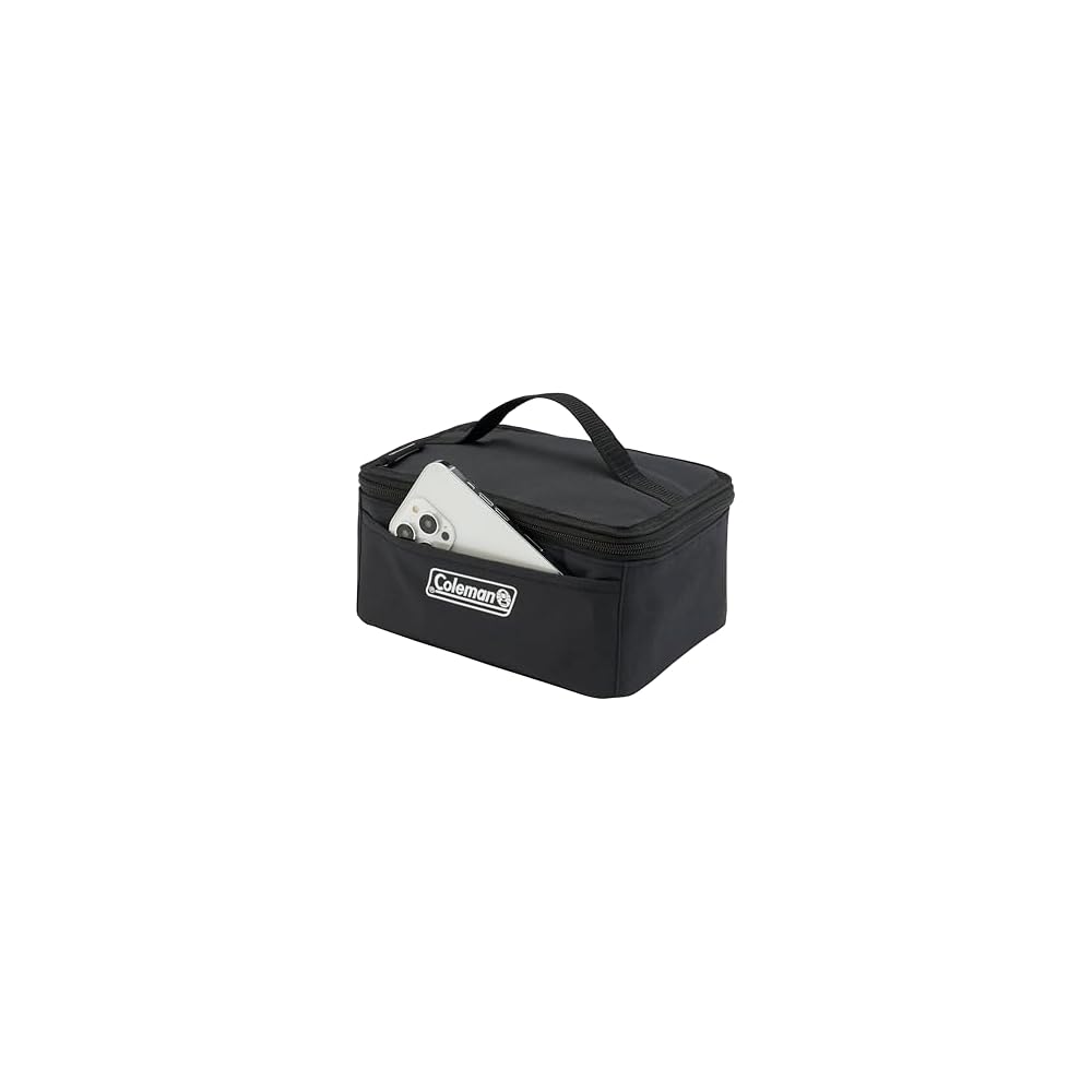 COLEMAN Insulated Cooler Bag S/Box Black Portable Storage for Food and Drinks