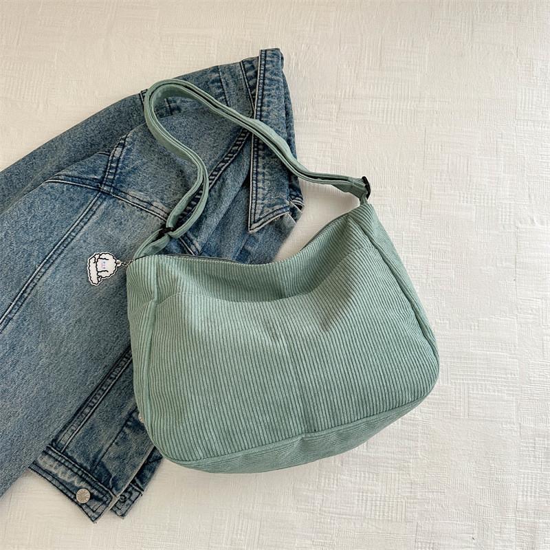 Stylish Canvas Tote Bag For Women In Trendy Spring Colors With Large Capacity