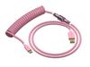 Rankcoil Keyboard Cable Handcrafted Braided Cable USB Type C To A Aviator Connector for Custom Mechanical Gaming Keyboards Supports 20W Fast Charging