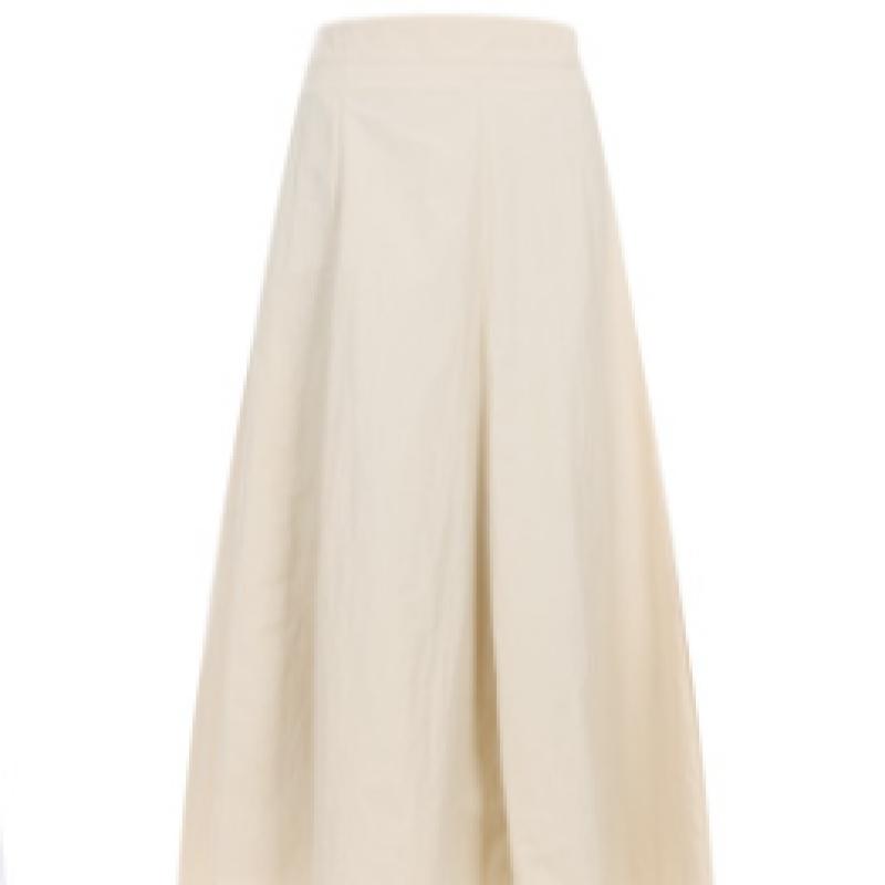 Shop   Women Sizzling BAck BAnding A Line Long Skirt blAck Stj Wsk 20271