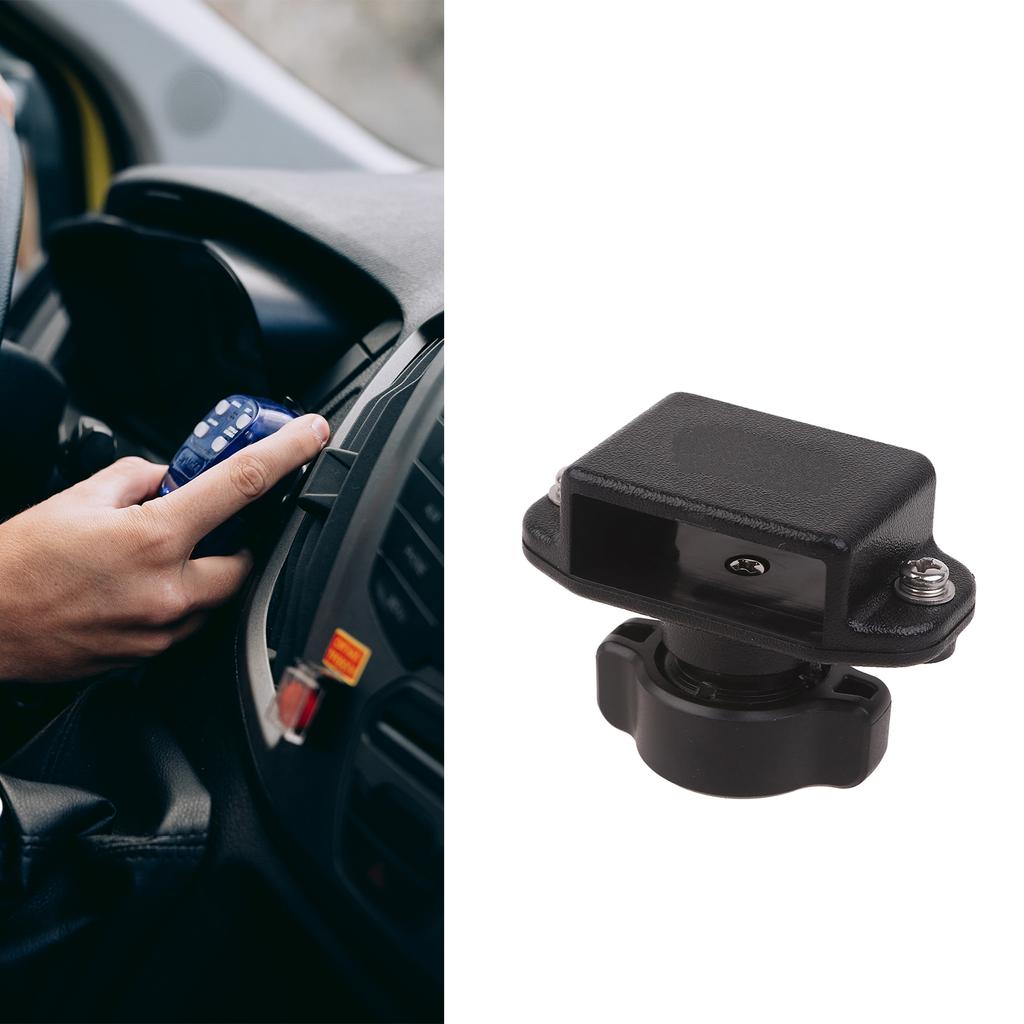 Durable Suction Cup Mount for Car Intercom Accessories Convenient & Reliable ABS Holder Lightweight for Walkie Talkies