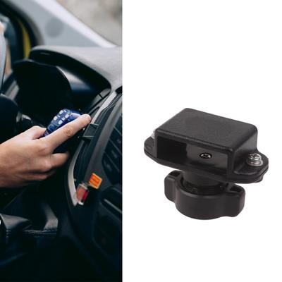Supporto con Ventosa Resistente per Accessori Interfono Auto Supporto in ABS Pratico e Affidabile Leggero per Walkie-Talkie
