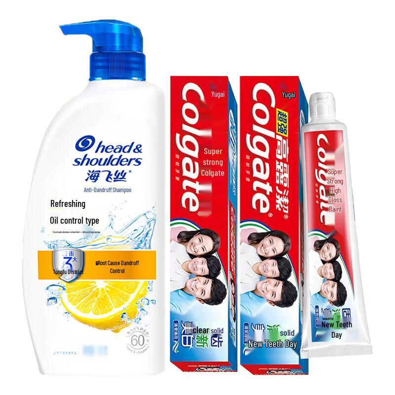 Colgate Oral Care & Hair Care Family Pack