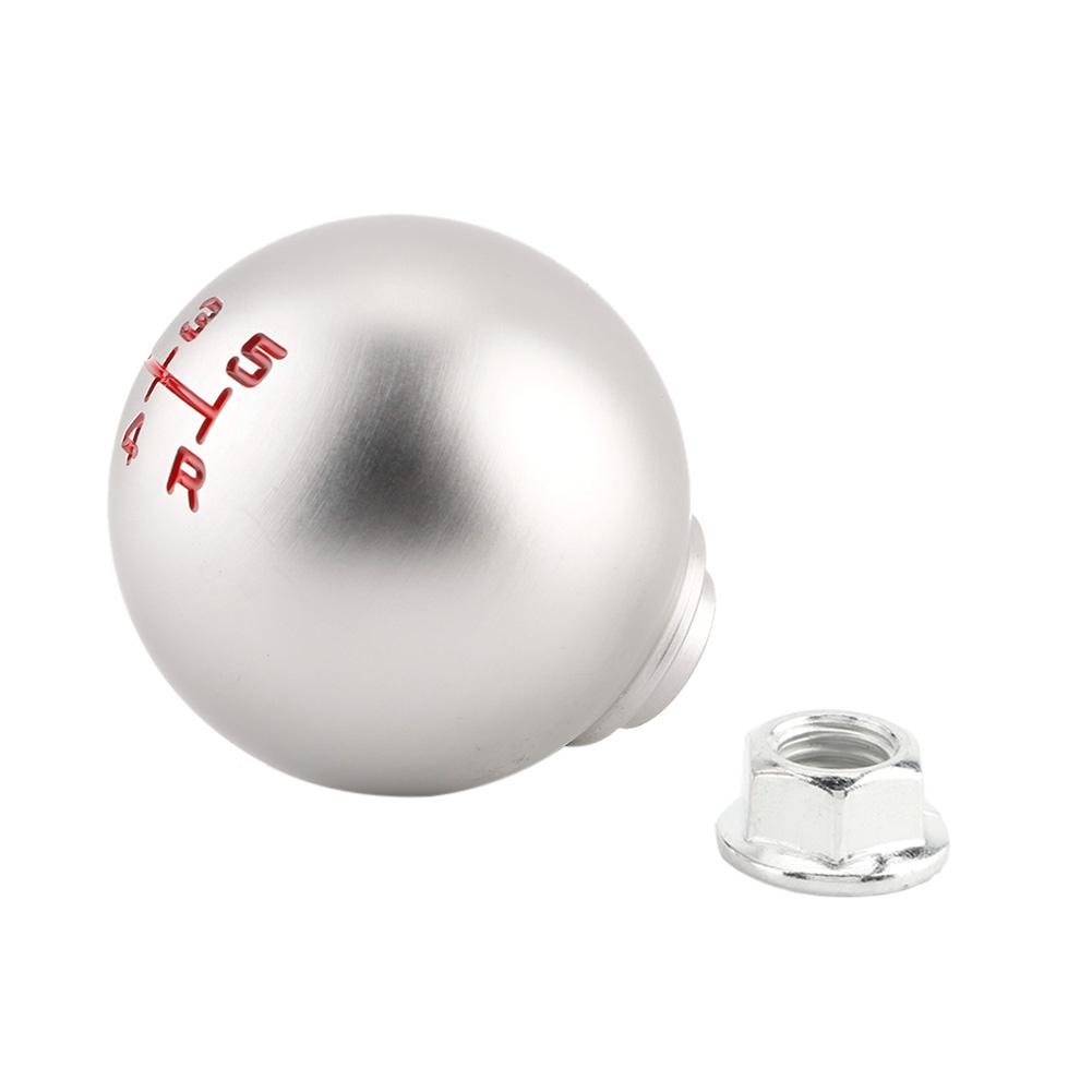 

Автомобильная ручка КПП Алюминиевый шар Ручка переключения передач Рычаг переключения передач Головка 6 скоростей 5 gears