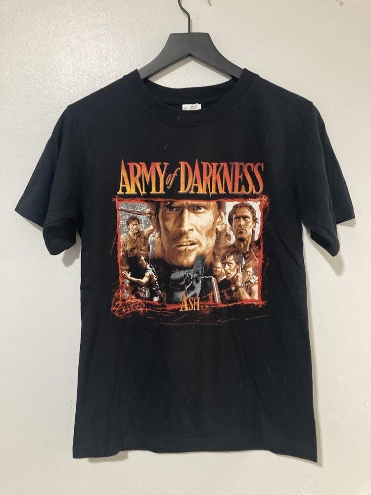 Vintage Army Of Darkness Shirt Men’s Small Movie Promo Horror The Evil Dead Ash Unisex T-Shirt S