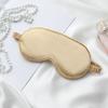 Imitated Silk Eye Cover Set Memory Foam Eye Masque 3-Piece Cloth Bag Hair Rings Storage Bag Comfortable Hypoallergenic Sleeping Shield Eye Care Tools
