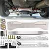 LOWER CONTROL ARMS LCA with REAR LOWER TIE BAR WITH Rear SUBFRAME BRACE FIT For Honda Civic Si 01-05 ES EM EP3 Aluminum