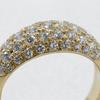 Ring K18 Yellow Gold/diamond #8.0(US Size) 5.4g Women Used
