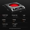 Cmdieip 3500W Commercial Concave Electric Ceramic Cooktop