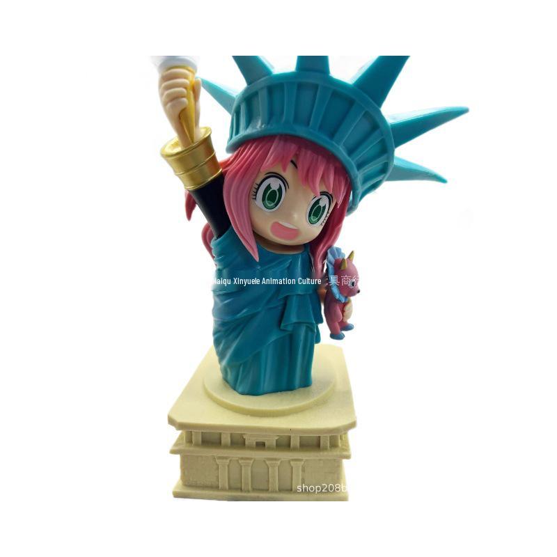 

Anya COS Statue of Liberty Figurine – Spy x Family Anime Model Ornament