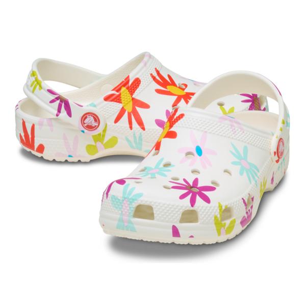 Crocs Kids Classic Crafted Daisy Clog Kids 211580 0wv Crocs Sandals Slippers Gibbitz...