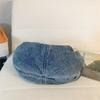 Damen Denim Umhängetasche Große Kapazität Crossbody Tasche
