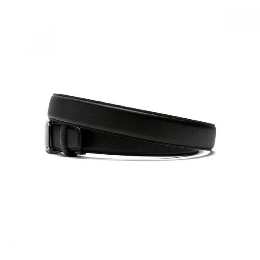 Daks Black Buckle Logo Pattern Leather Belt Dbbe9f711bk