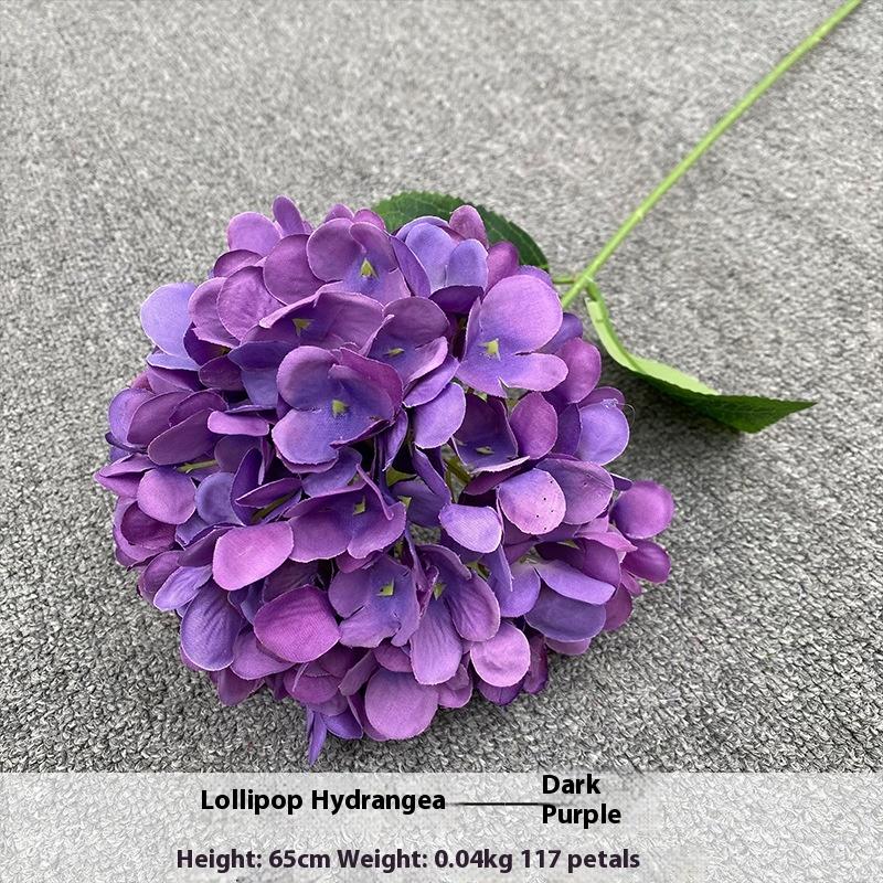 Artificial Flowers Fake Silk Hydrangea Bridal Clearance Wedding Decoration Home Room Table Accessories Garden Party Festival
