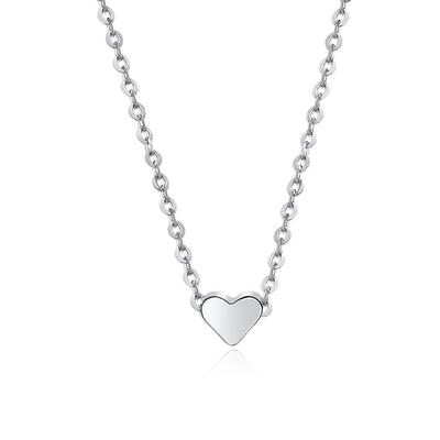 Heart Pendant Women Girl Adjustable Alloy Necklace Jewelry Birthday Gift
