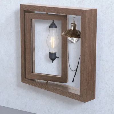 Double Sided Rotating Wood Photo Frame Unique Rotating Picture Frame Home Decoration Bedroom Desktop Photo Storage Display