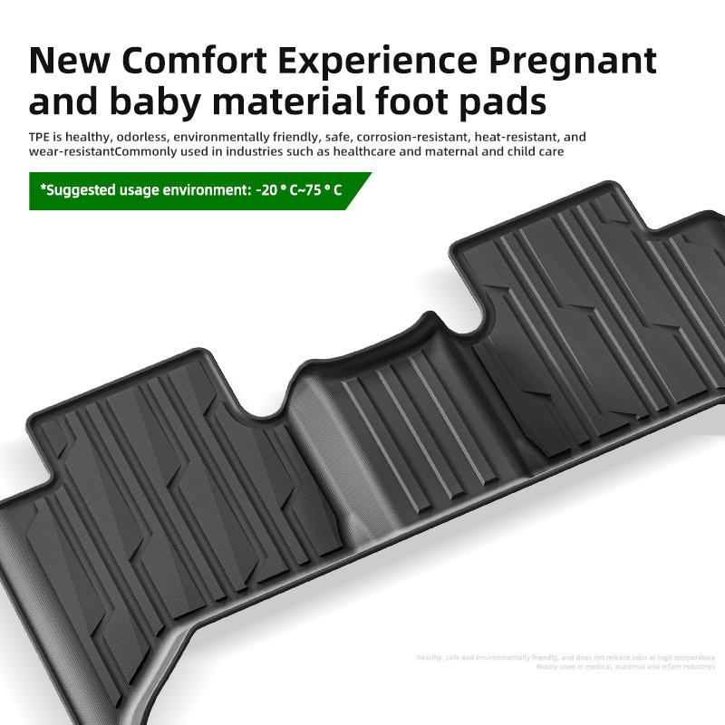Kaicheng F70 Car Floor Mats for 2022-2024 Dodge RAM1200, LANDTREK, TITANO Models