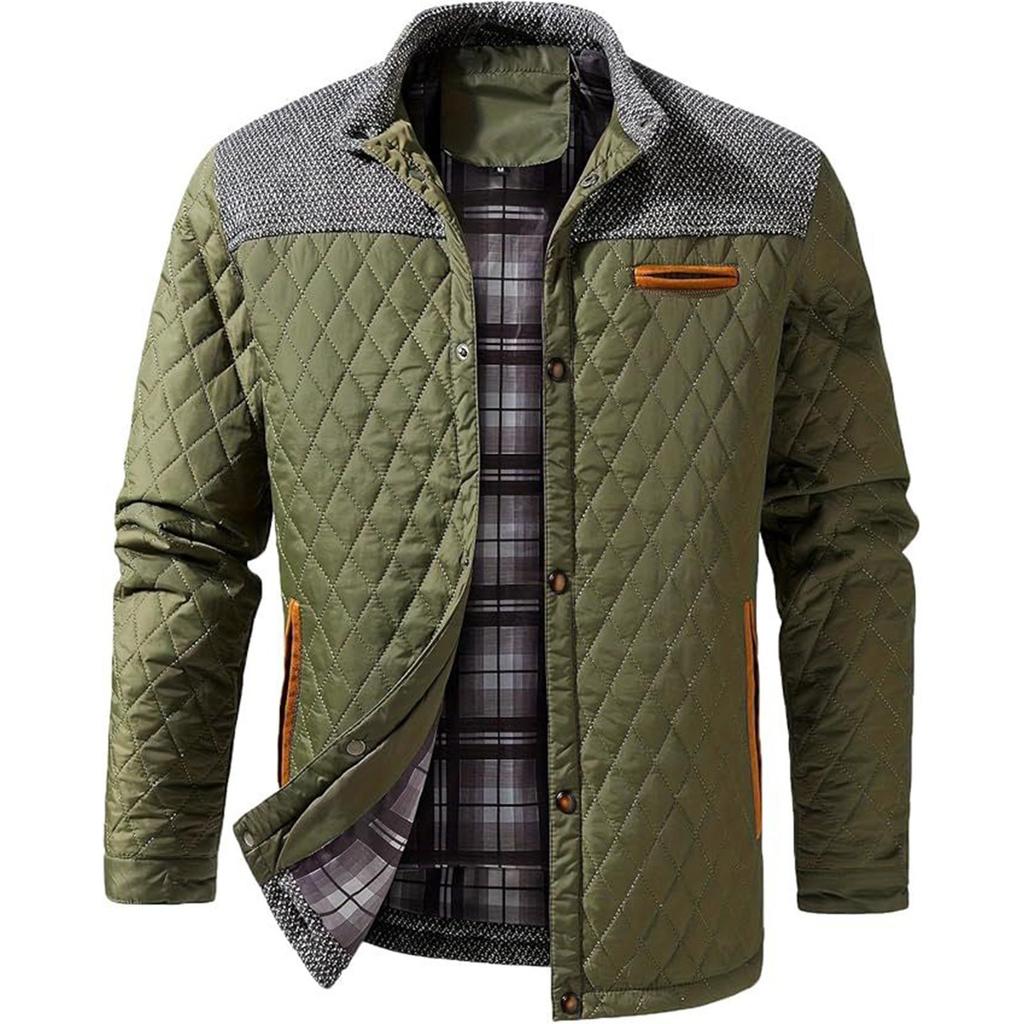 Men's Casual Outdoor Sports Windproof Pocket Jacket Thickened Jacket