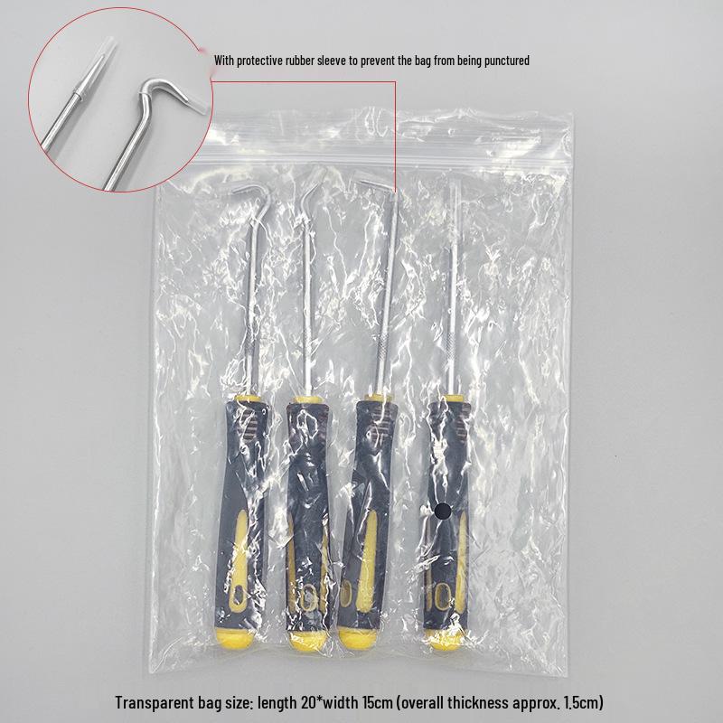 Oil Seal Puller Hook Tool for Installing/Removing Seals, Disassembling Rings, Gaskets, and More.