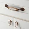 KAK Vintage Bronze Ceramic Cabinet Handles Wardrobes Door Pulls European Style Kitchen Handle Drawer Knobs Furniture Handle