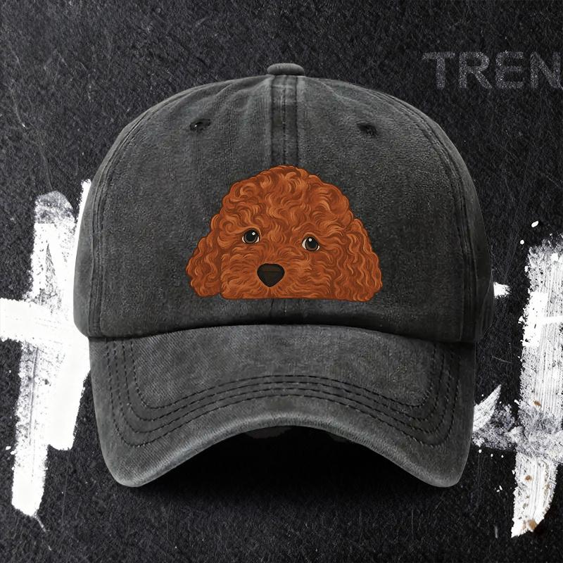 pc Adjustable Baseball Cap with Cartoon Teddy Bear Print Lightweight Printed Womens Hat Cute Teddy Bear Pattern Unisexs Trend 1pc