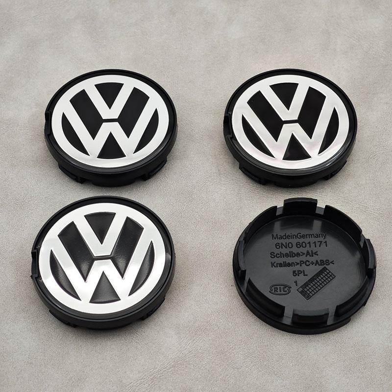 For VW Volkswagen Jetta MK5 Golf 20pcs ABS 55mm 56mm VW Logo Car Wheel Center Caps For Volkswagen VW Santana Bora Jetta Rims Hub